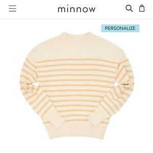 Minnow Striped Knit Sweater